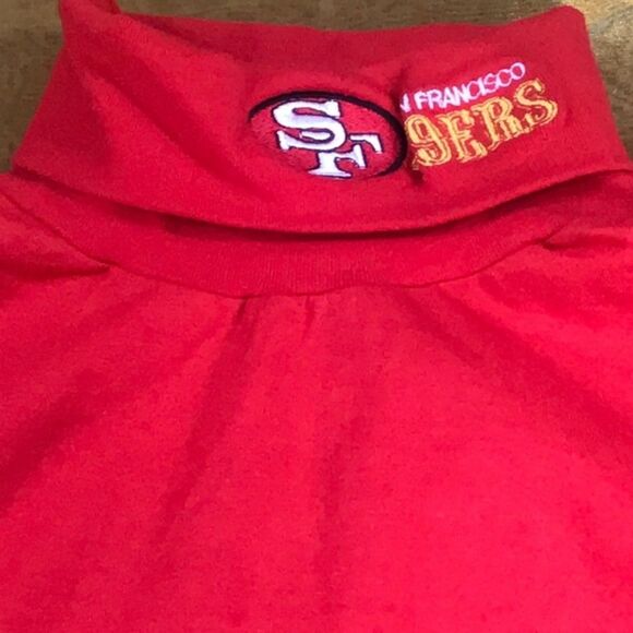 THENCH USA ULTRA MADE IN USA 💯 COTTON NFL SAN FRANCISCO 49 ERS MEN SWEATSHIRT L - Picture 2 of 5